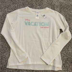 Disney Vacation Club long sleeved terry shirt